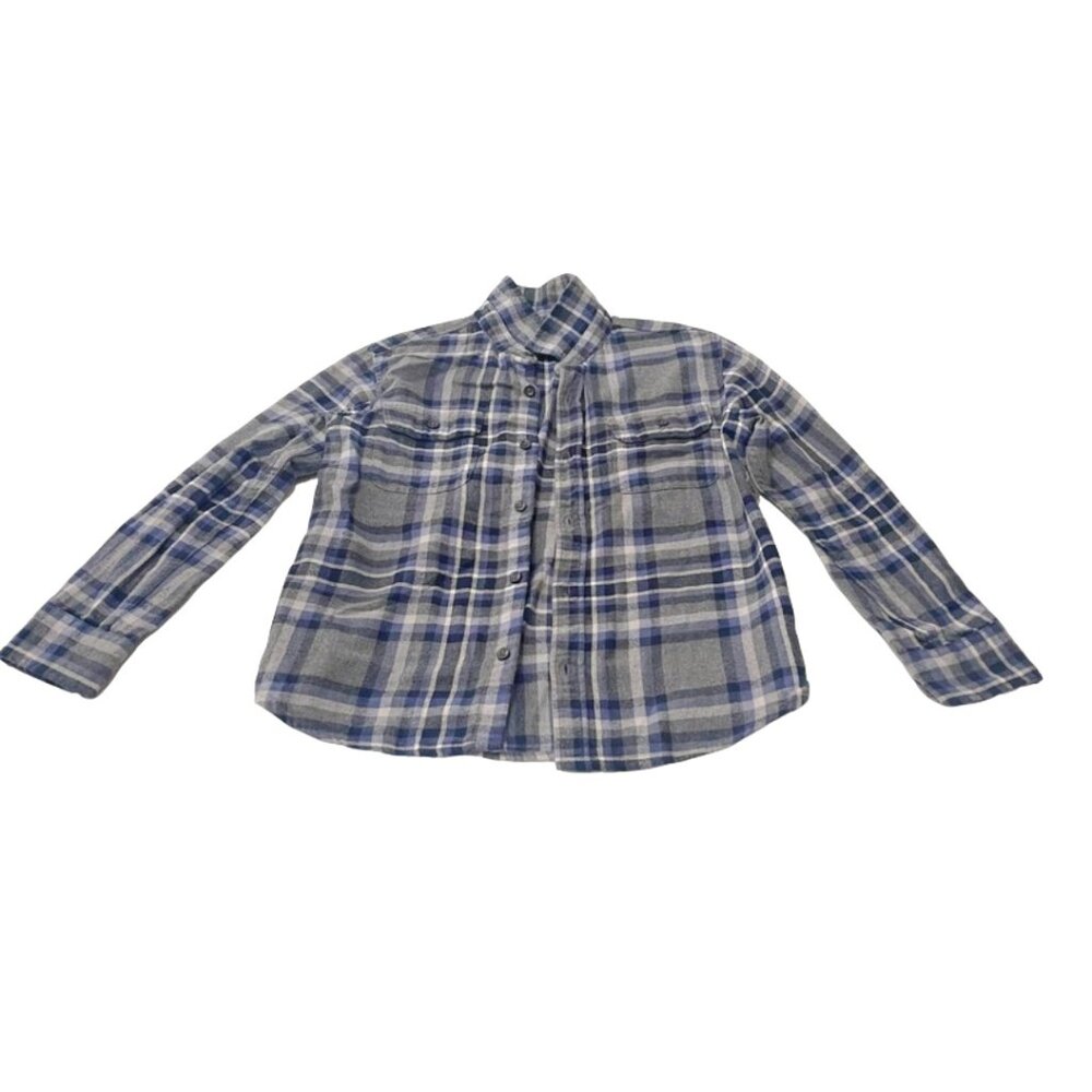 Boy's Long Sleeved Flannel Shirt
